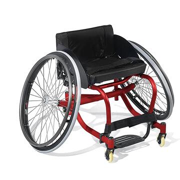 Sport wheelchair with short back