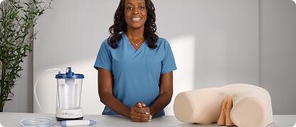 How to remove and discard the PureWick™ Flex Female External Catheter