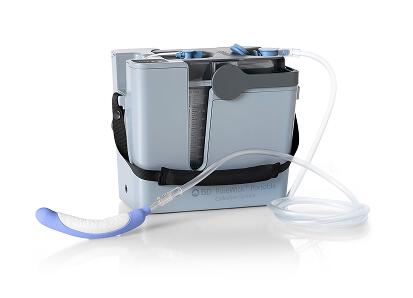 PureWick Portable Collection System with PureWick Flex Female External Catheter on white background