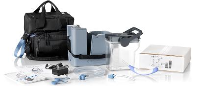 ureWick Portable Collection System Starter Set components assembled