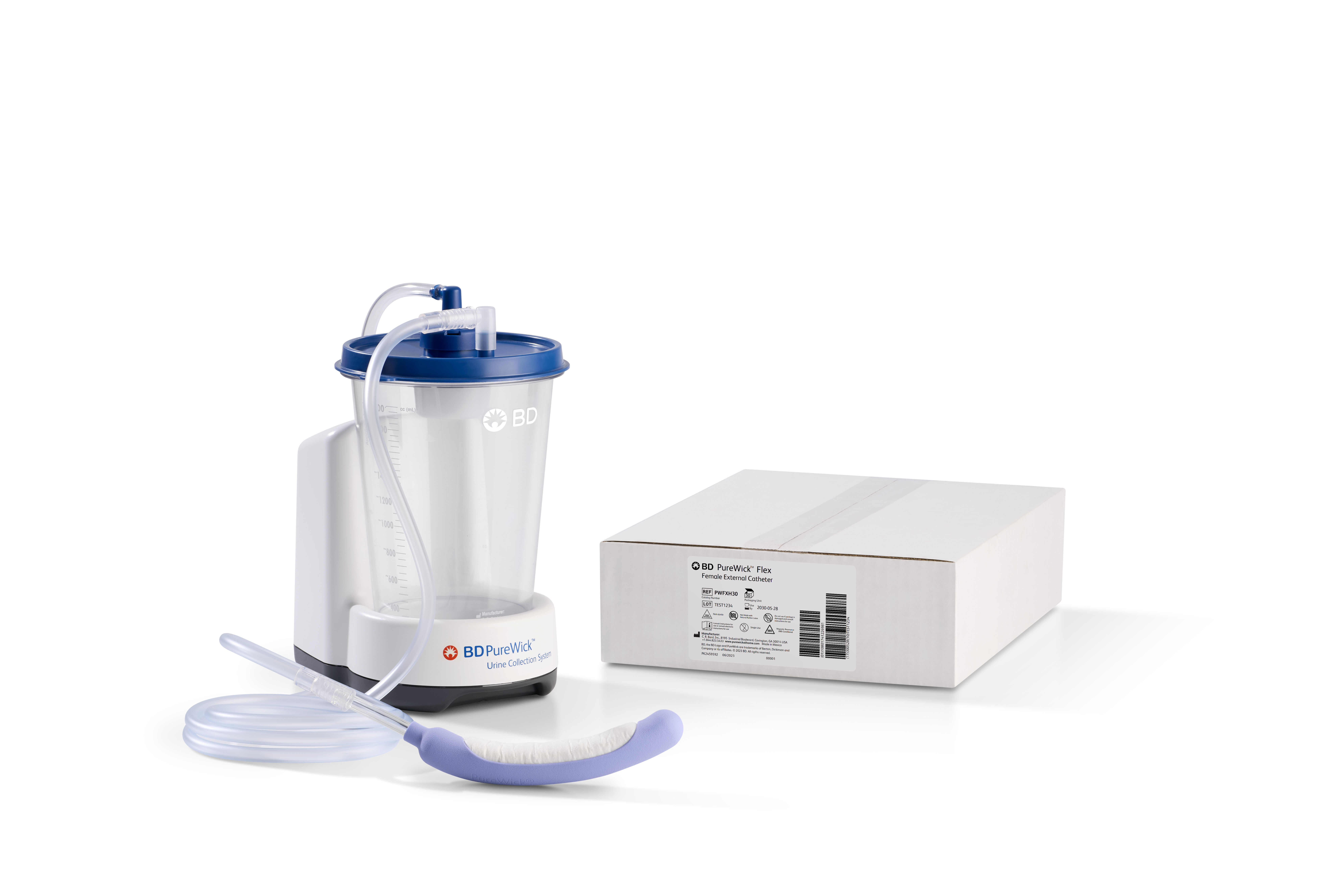 PureWick&trade; Urine Collection System Starter Set with Battery (for Women) image number 0