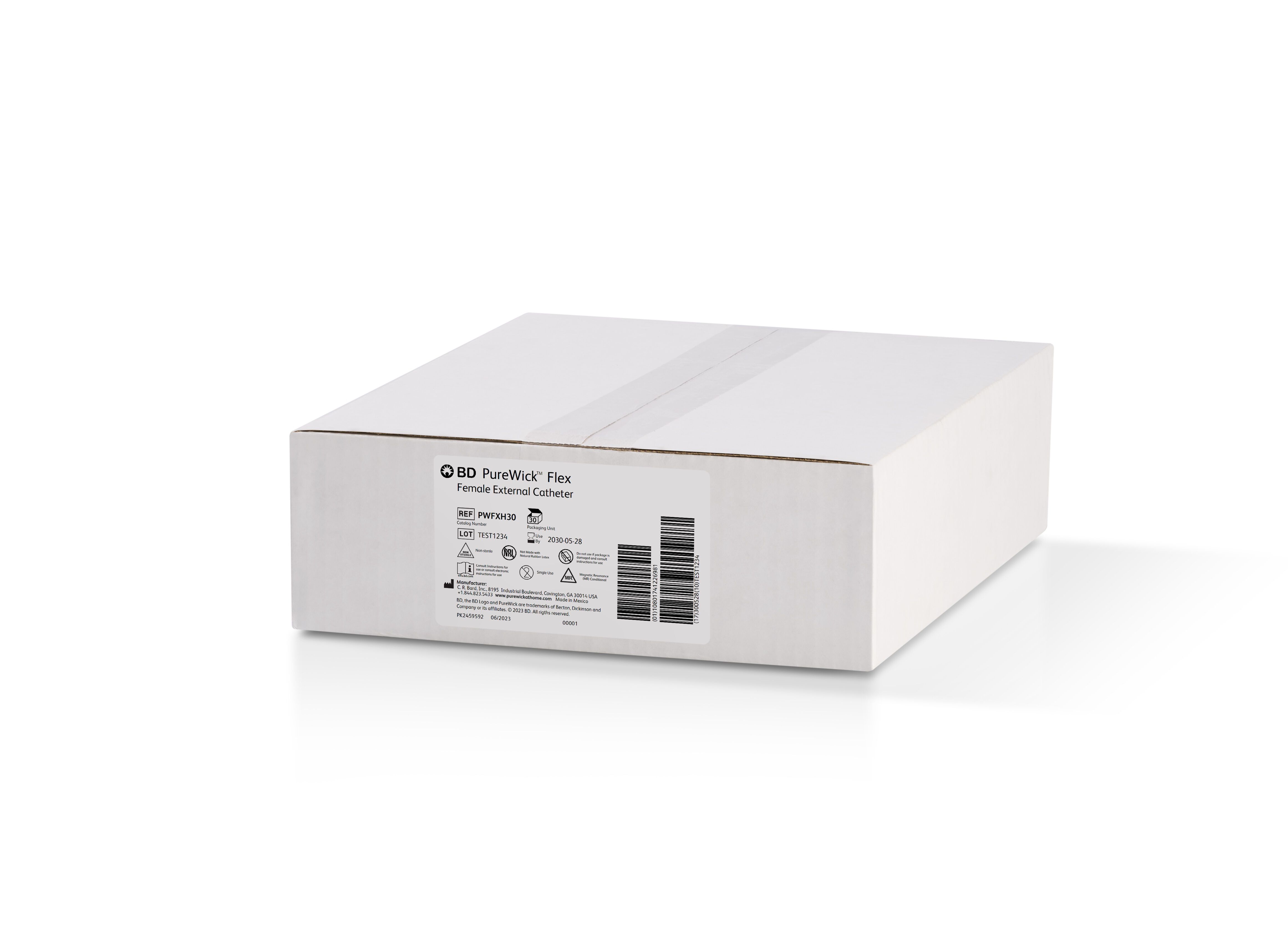 PureWick&trade; Flex Female External Catheters (Box of 30) image number 1